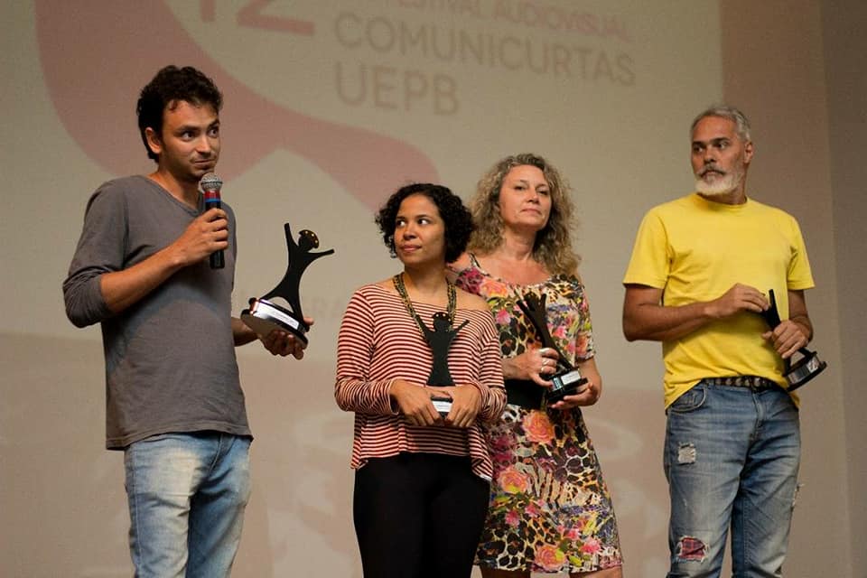 Prêmio trabalho e sociedade - MPT no 12° comunicurtas UEPB em Campina Grande/PB